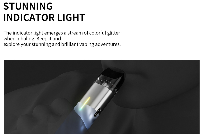 Smoant Levin Pod Kit Stunning Indicator Light
