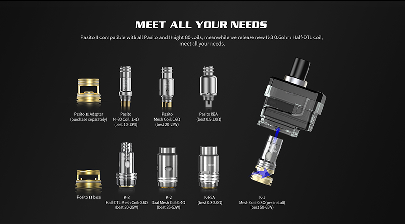 Smoant K Mesh Coil for Knight 80/Pasito/Pasito 2