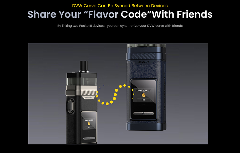 Smoant Pasito 3 Kit DVW Curve