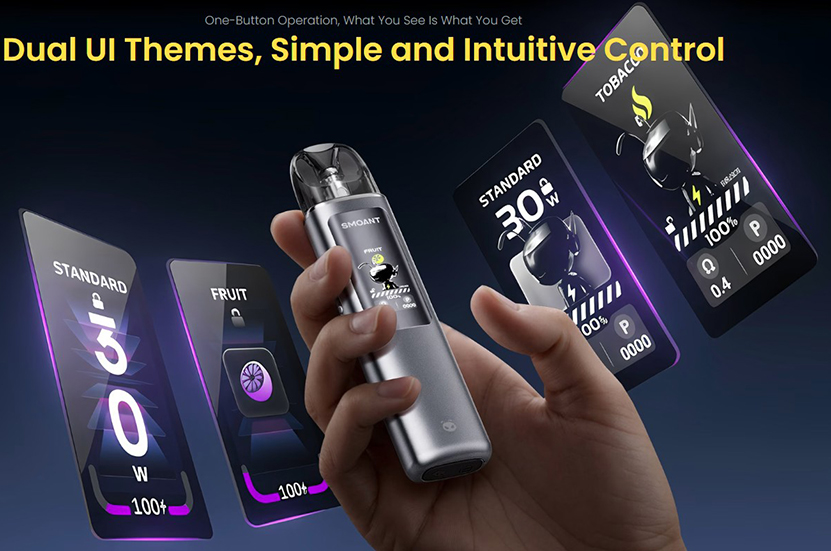Smoant Racer Flex Kit Dual UI Themes