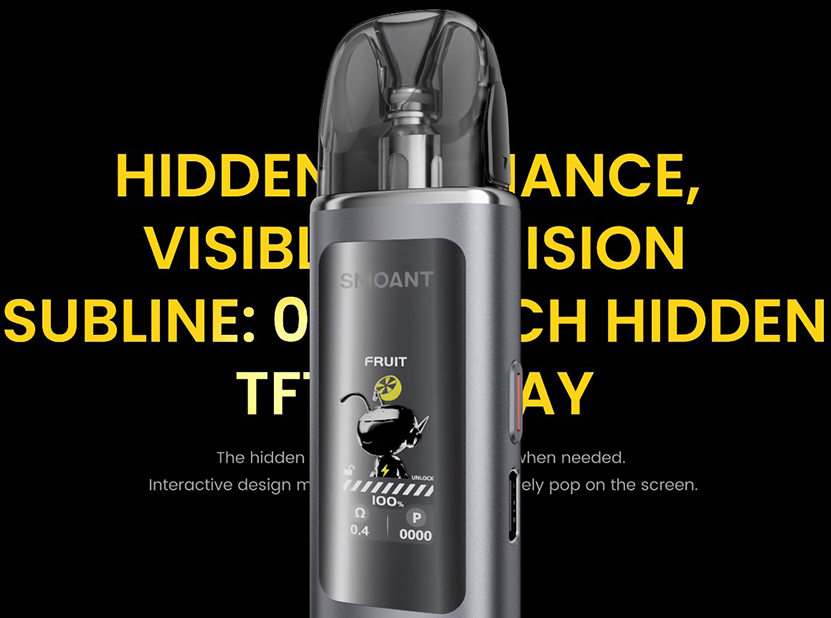 Smoant Racer Flex Kit Hidden Screen