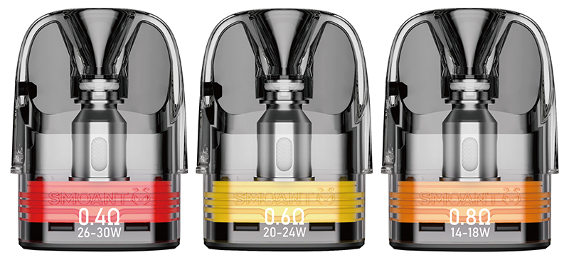 Smoant Racer Pod Cartridge Resistance Option