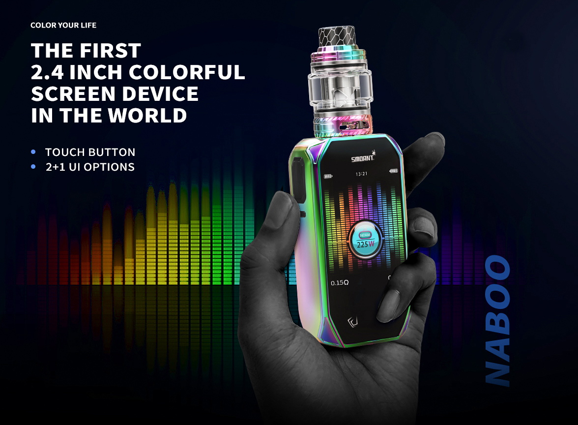 Smoant Naboo 225W TC Kit Features 01