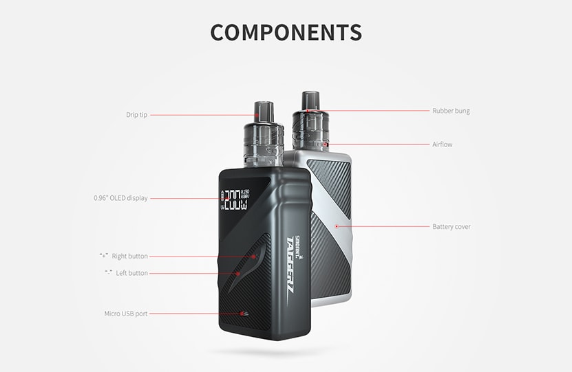 Smoant Taggerz Starter Kit Comopnents