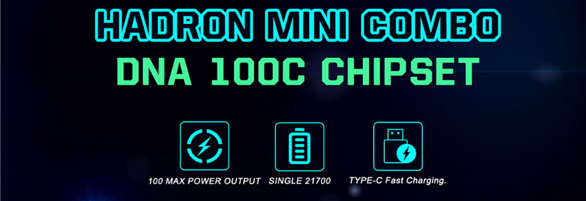 Steam Crave Hadron Mini DNA100C Combo Kit Feature 3