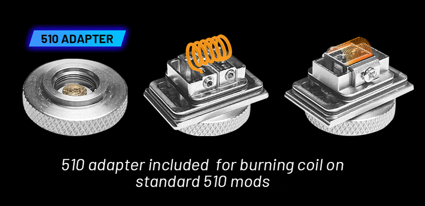 Steam Crave Meson AIO Kit 510 Adapter