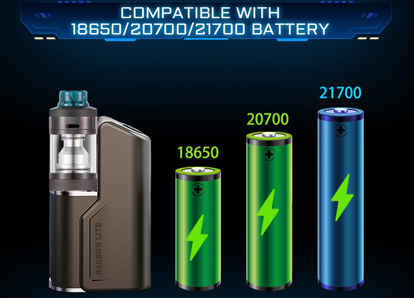 Steam Crave Meson-Hadron Lite Combo Battery Type