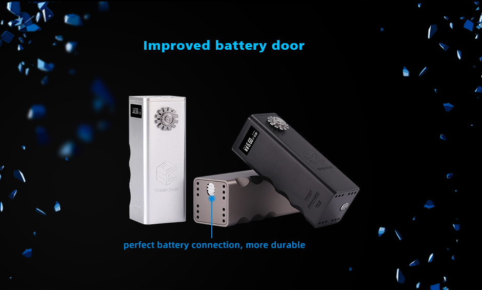 Steam Crave Titan PWM Box Mod V1.5 Battery Door