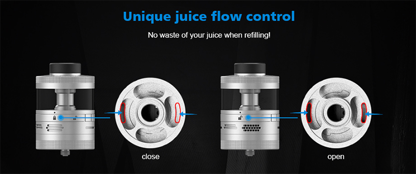 Steam Crave Titan RDTA flow
