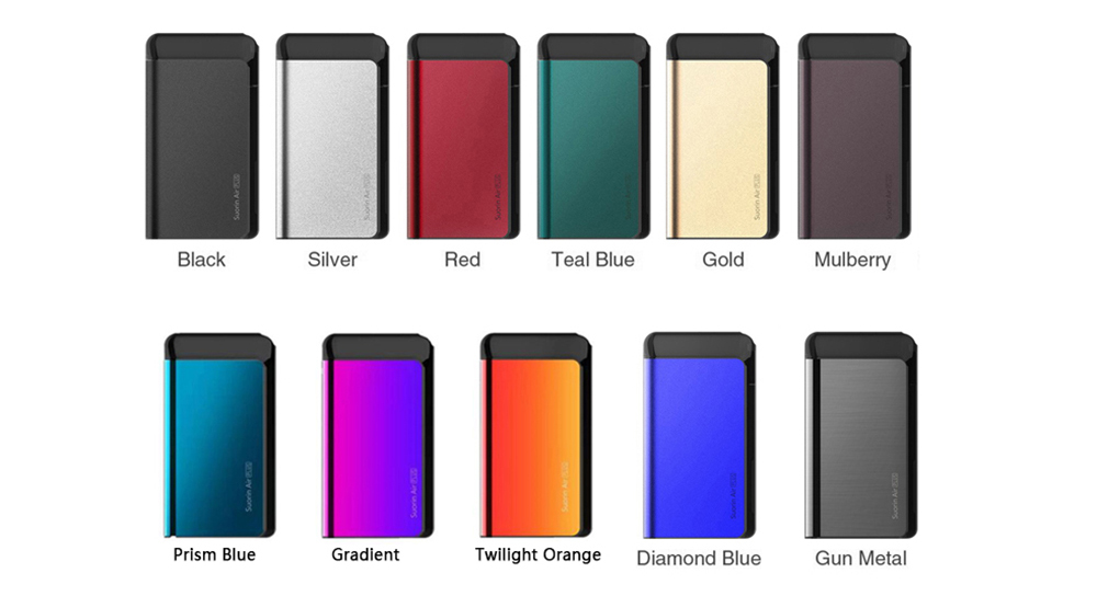 Air Plus Pod Starter Kit Colors