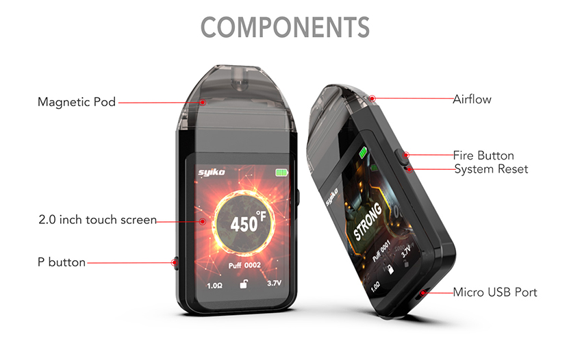 Syiko SE Pod Kit component