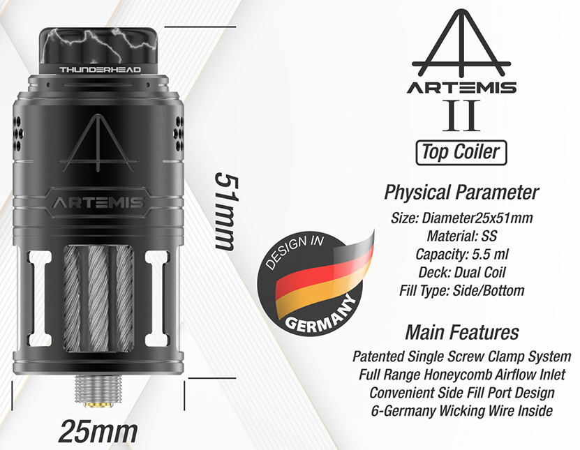 THC Artemis II TC RDTA Feature 8
