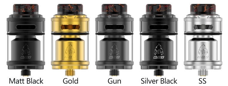 THC Blaze RTA 5 Colors