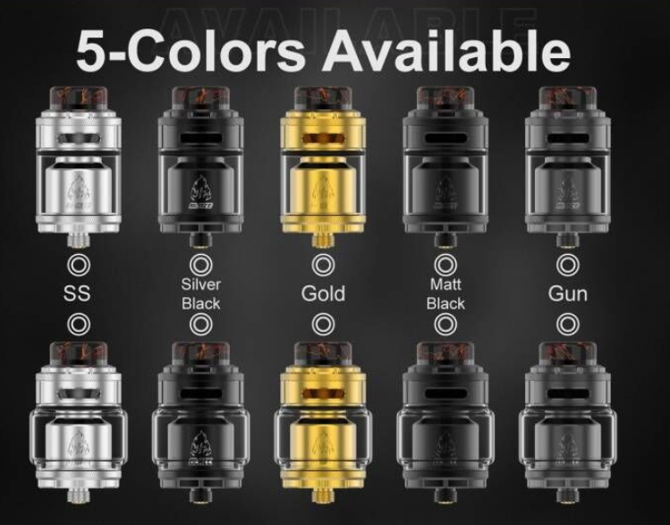 Thunderhead Creations Blaze RTA Color