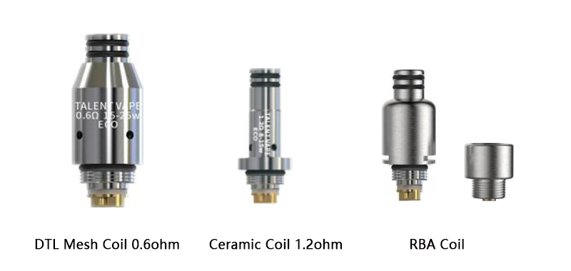 Talent Vape ECO Replacement Coil Types