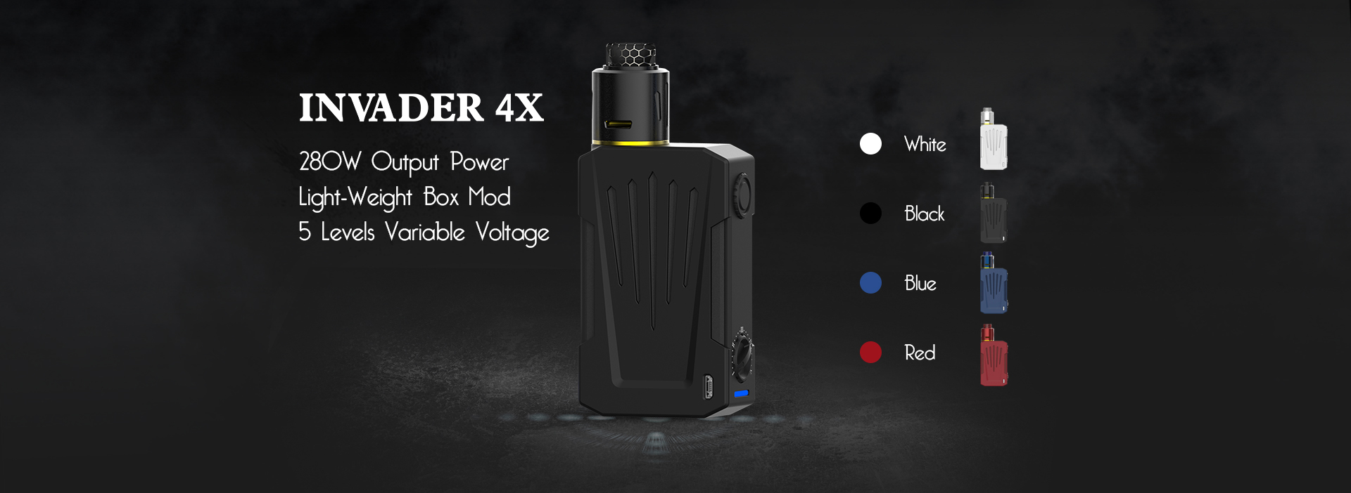 Tesla Invader 4X Kit Features