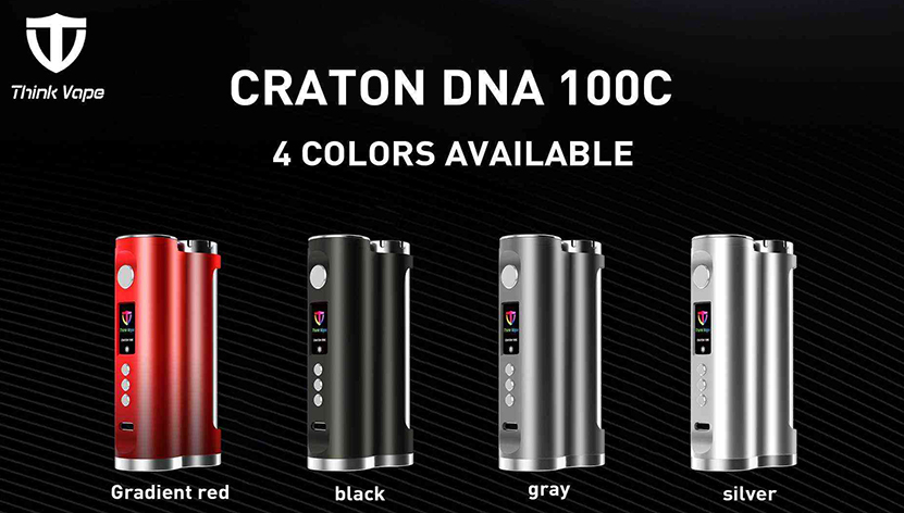 Think Vape Craton DNA 100C Mod Colors