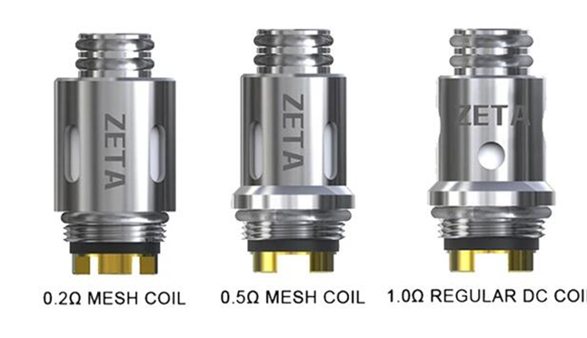 Think Vape Zeta Coil Three types