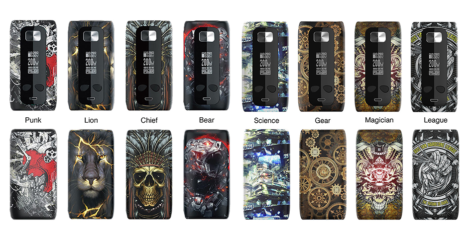 Think Vape Thor Mod Colors