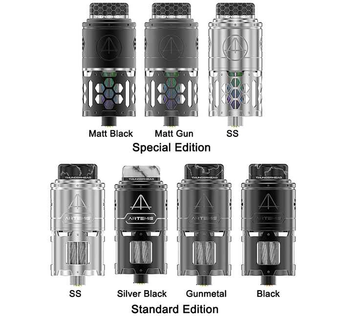 ThunderHead Creations Artemis RDTA Full Colors