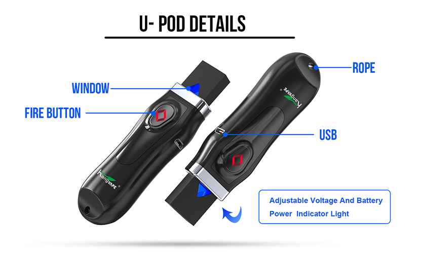 U-Pod Starter Vape Kit Details