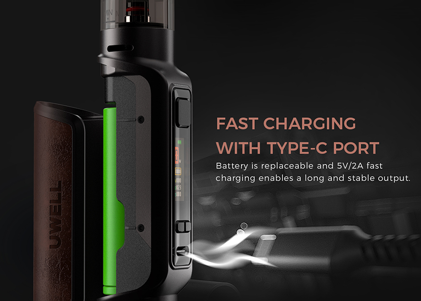 Uwell Aeglos P1 Pod Mod Kit Fast Charging