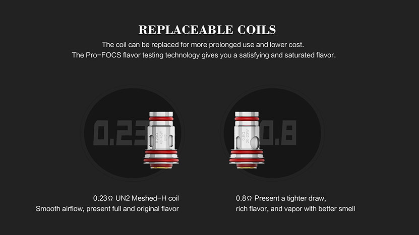 Uwell Aeglos Replacement Coil Two Types