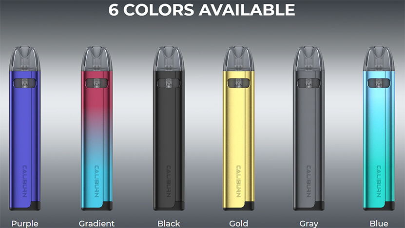 Uwell Caliburn A2S Pod System Kit 6 Color