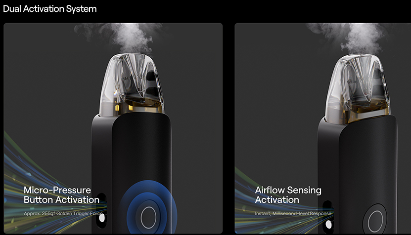 Uwell Caliburn G4 Classic Kit Dual Activation System