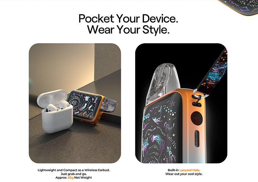 Uwell Caliburn G5 KOKO Kit Light and Portable