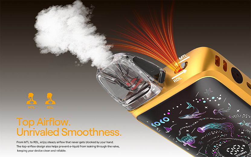 Uwell Caliburn G5 KOKO Kit Top Airflow Control