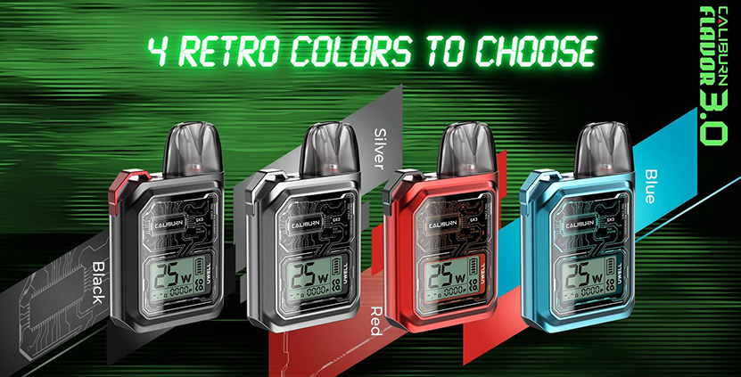 Uwell Caliburn GK3 Kit Colors Available