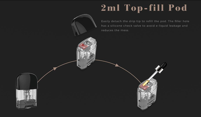 Uwell Caliburn G Kit Feature 2