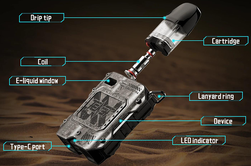 Uwell Caliburn Tenet KOKO Pod Kit Product Overview