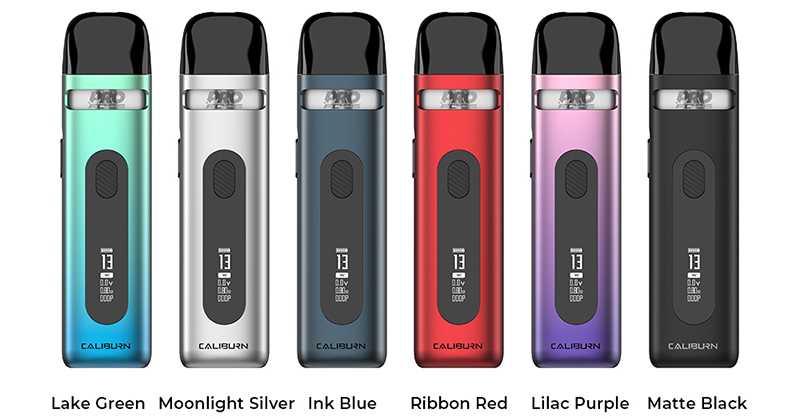 Uwell Caliburn X Pod System Kit Colors