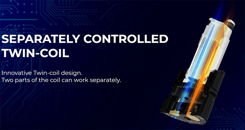 Uwell Crown M Pod Mod Kit Twin Coil System