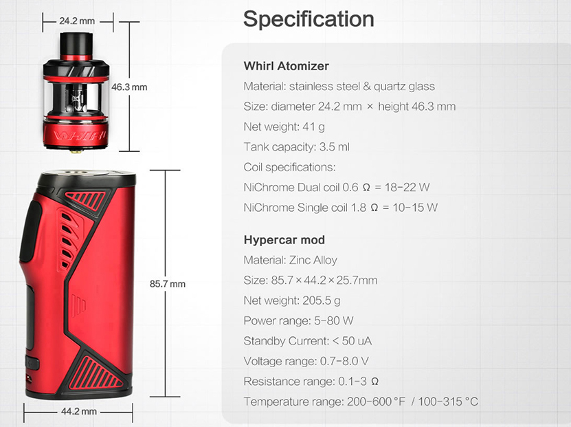 Uwell Hypercar Mod Feature 10
