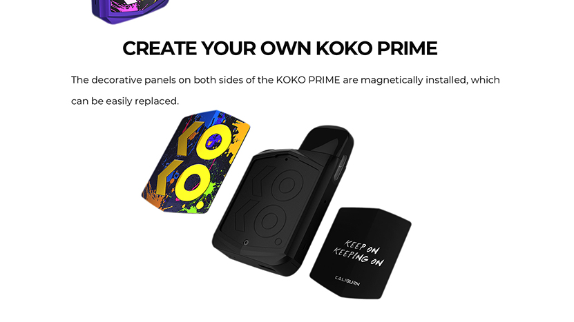Caliburn KOKO Prime Kit Replaceable Panels