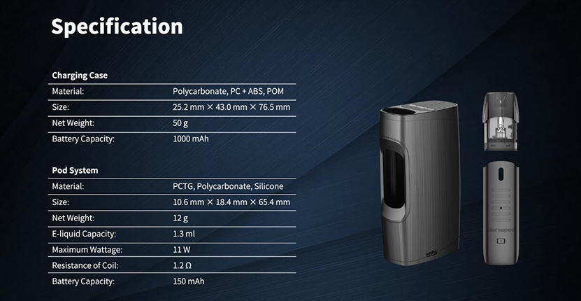 Uwell MarsuPod PCC Kit Feature 8