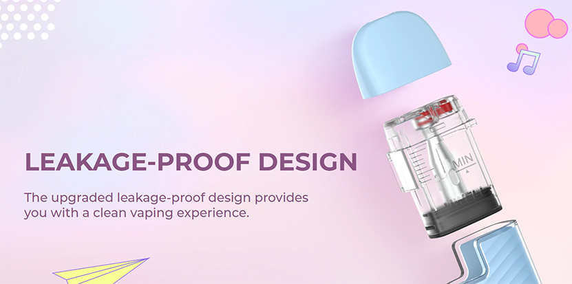 Uwell Popreel P1 Pod System Kit Leakproof Design