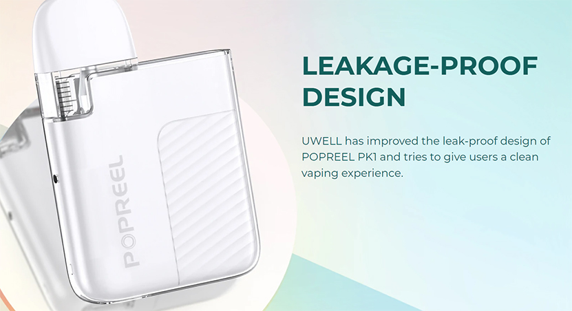 Uwell Popreel PK1 Kit Leakproof Design