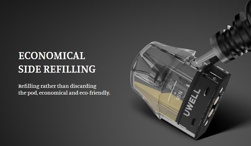 Uwell Sculptor Pod Kit Side Refilling