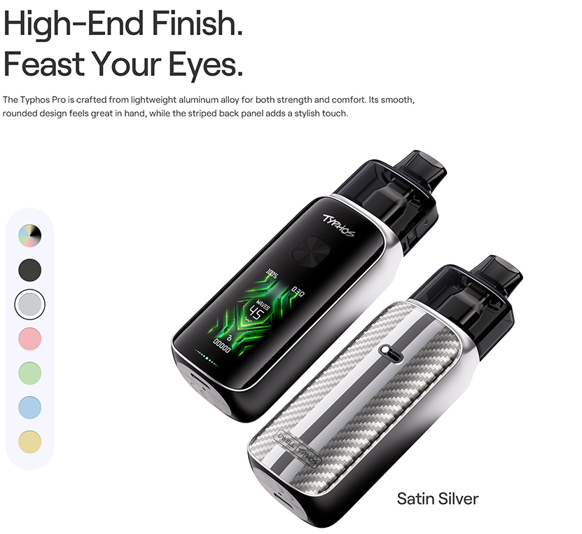 Uwell Typhos Pro Pod Kit Finish