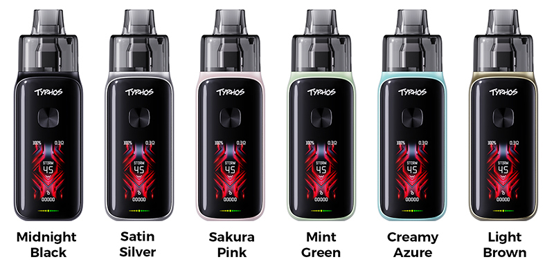 Uwell Typhos Pro Pod Kit Colors