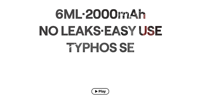 Uwell Typhos SE Pod System Kit 2000mAh