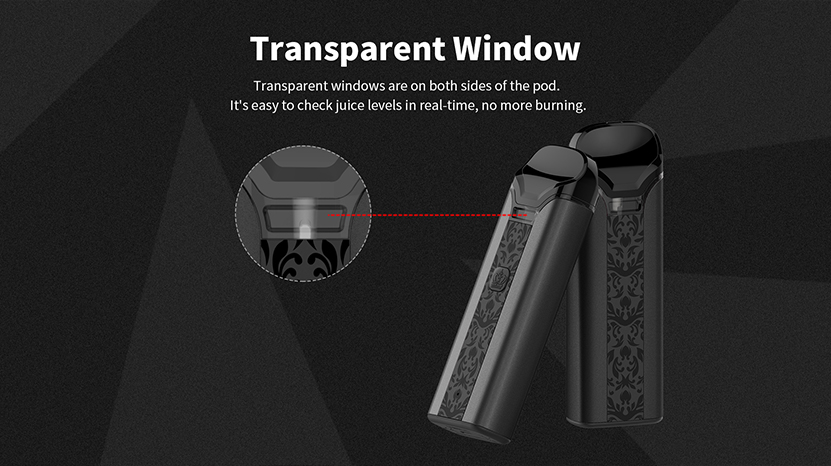 Crown Pod Kit Transparent Window