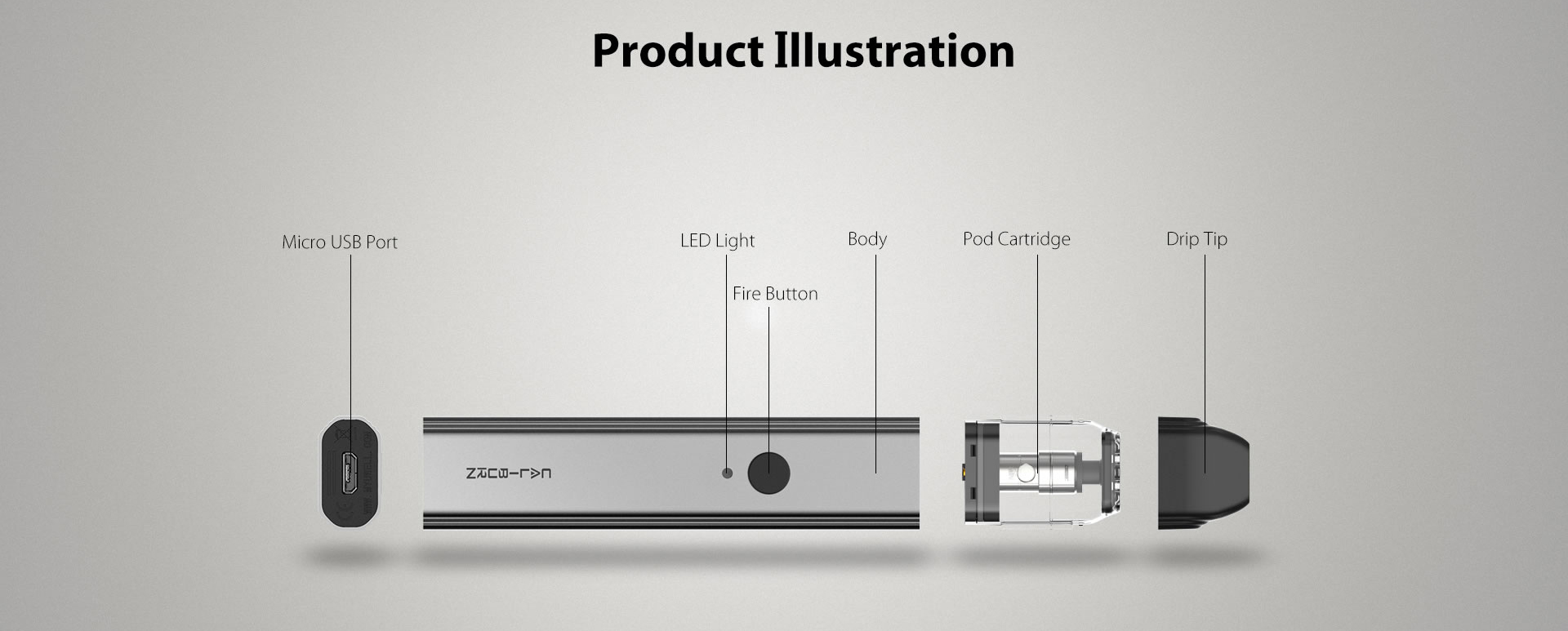 Uwell Caliburn Kit Overview