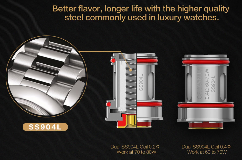 Uwell Crown 4 Vape Kit Features 7