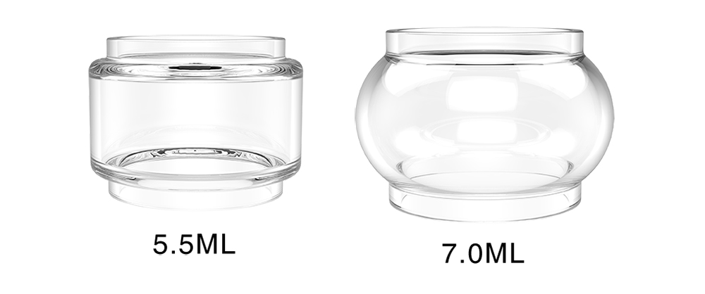 VAPMOR V-Tank Bulb Glass 2 types