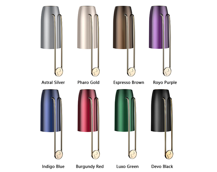 VAPMOR VPEN Replacement Cap Colors